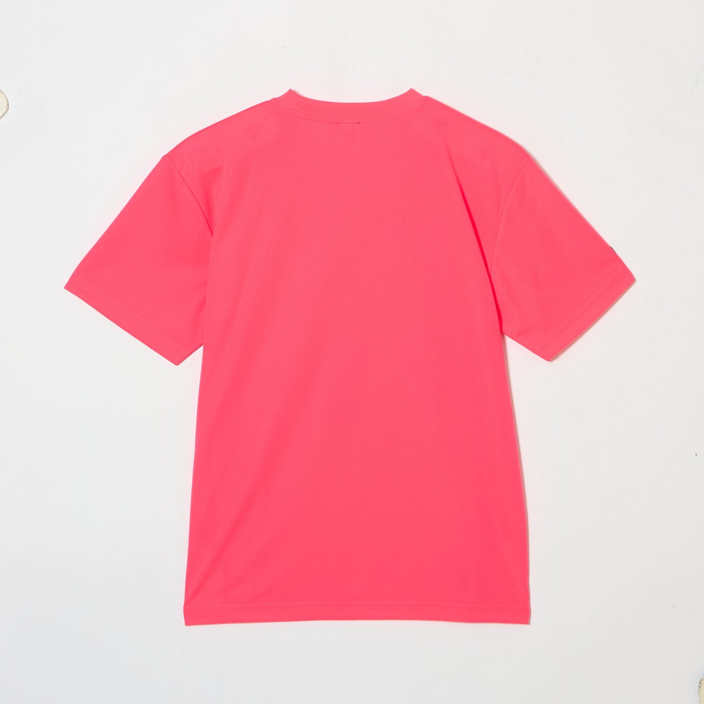 Rallys Tシャツ(ネオンピンク・ロゴ小)|公式戦でも使える卓球Tシャツ