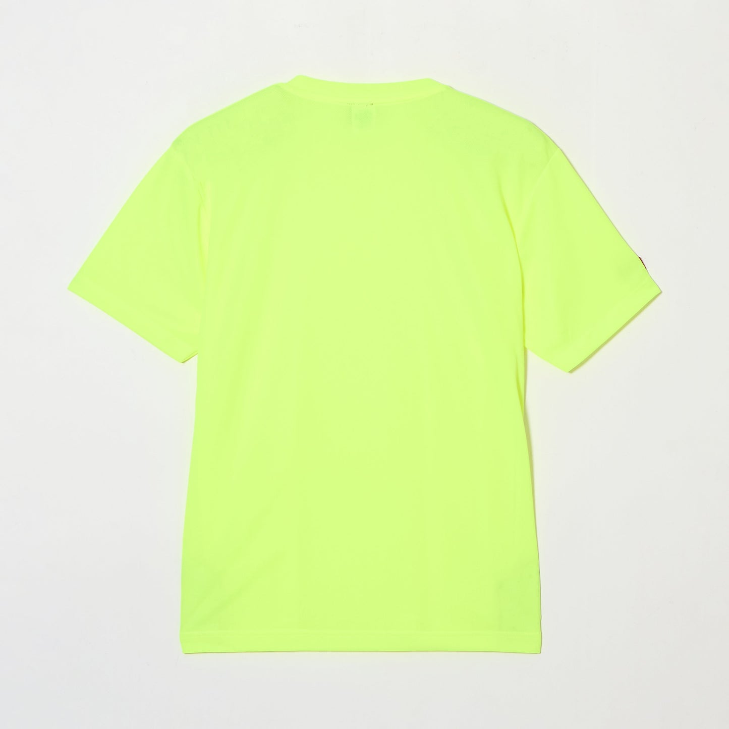 Rallys Tシャツ(ネオンイエロー・ロゴ小)|公式戦でも使える卓球Tシャツ