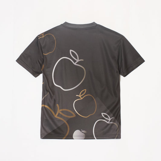 Rallysツールフウェア(プレミアムブラック)|トップス|公式戦で使える卓球ウェア|小林りんごデザイン監修