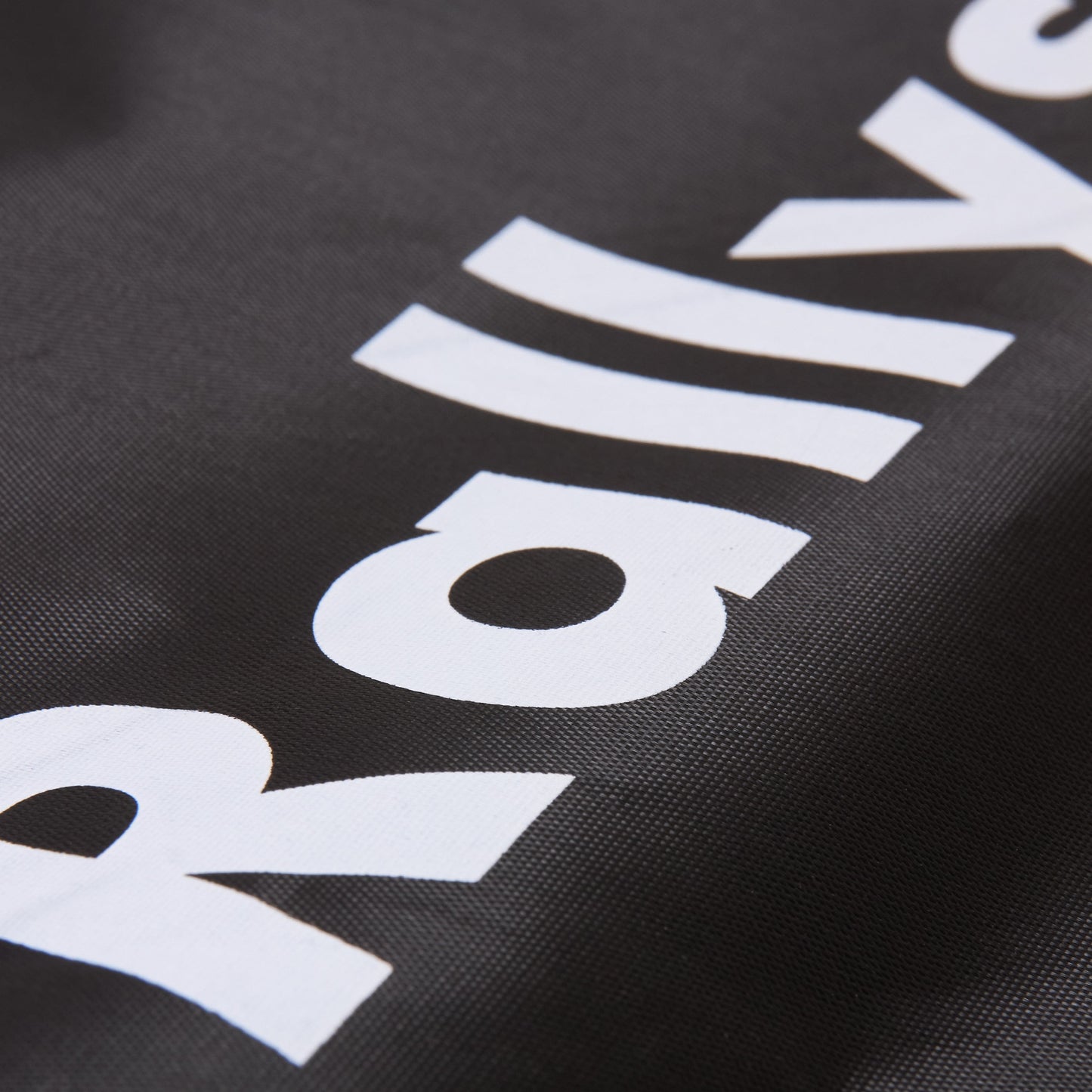 Rallysシューズバック/ナップサック(ブラック)| 卓球シューズやウェア持ち運べる軽量ナップサック