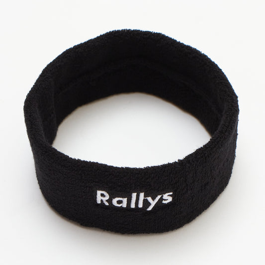 Rallys ヘアバンド（黒色・太）｜公式戦で使える卓球用ヘアバンド