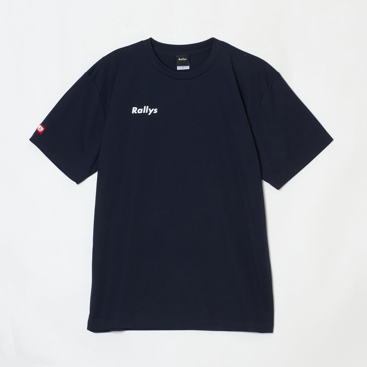 Rallys Tシャツ（ネイビー・ロゴ小）
