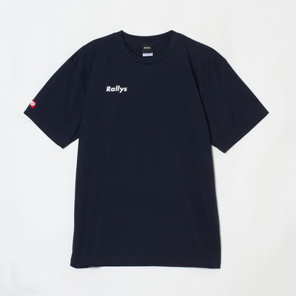 Rallys Tシャツ（ネイビー・ロゴ小）