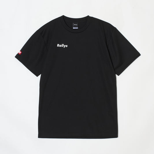 Rallys Tシャツ（学販用ブラック・ロゴ小・背面ロゴなし）