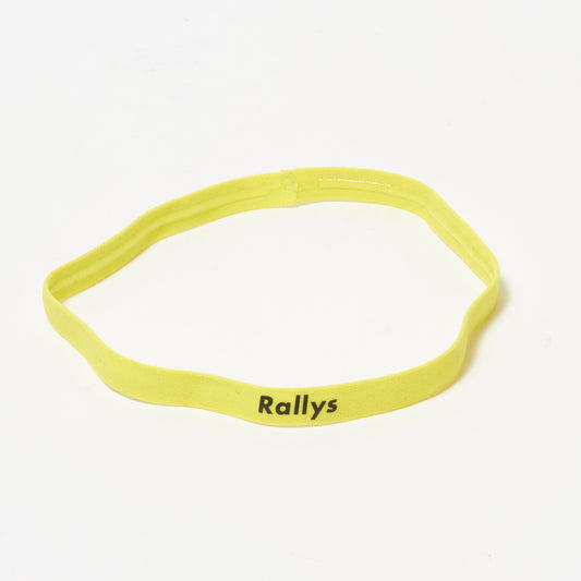 Rallys ヘアバンド（黄色・細）｜公式戦で使える卓球用ヘアバンド