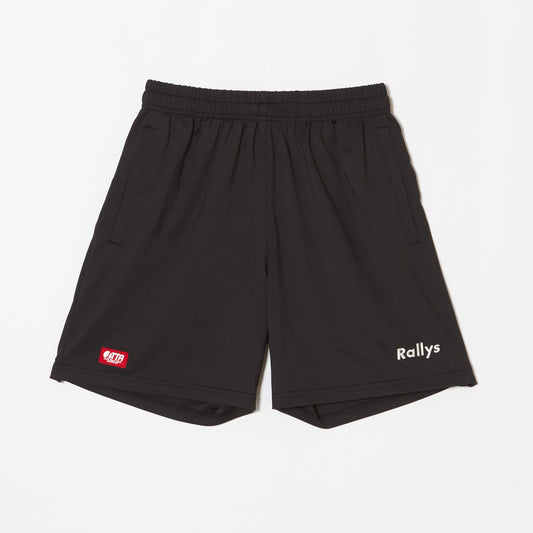 Rallys ショーツ（黒）｜公式戦でも使える卓球パンツ