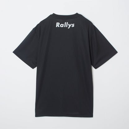 『粒高信じて』Tシャツ（黒色）｜心が熱くなる卓球練習着