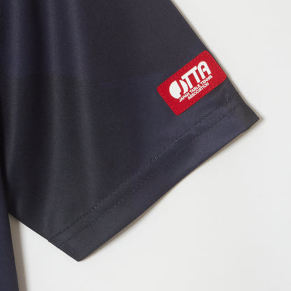 Rallys エーリオシャツ（ブラック）｜公式戦で使える卓球ウェア