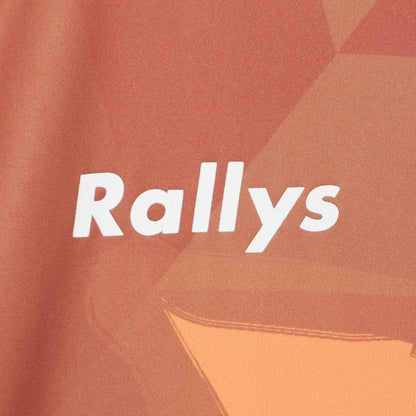Rallys エーリオシャツ（サンセット）｜公式戦で使える卓球ウェア
