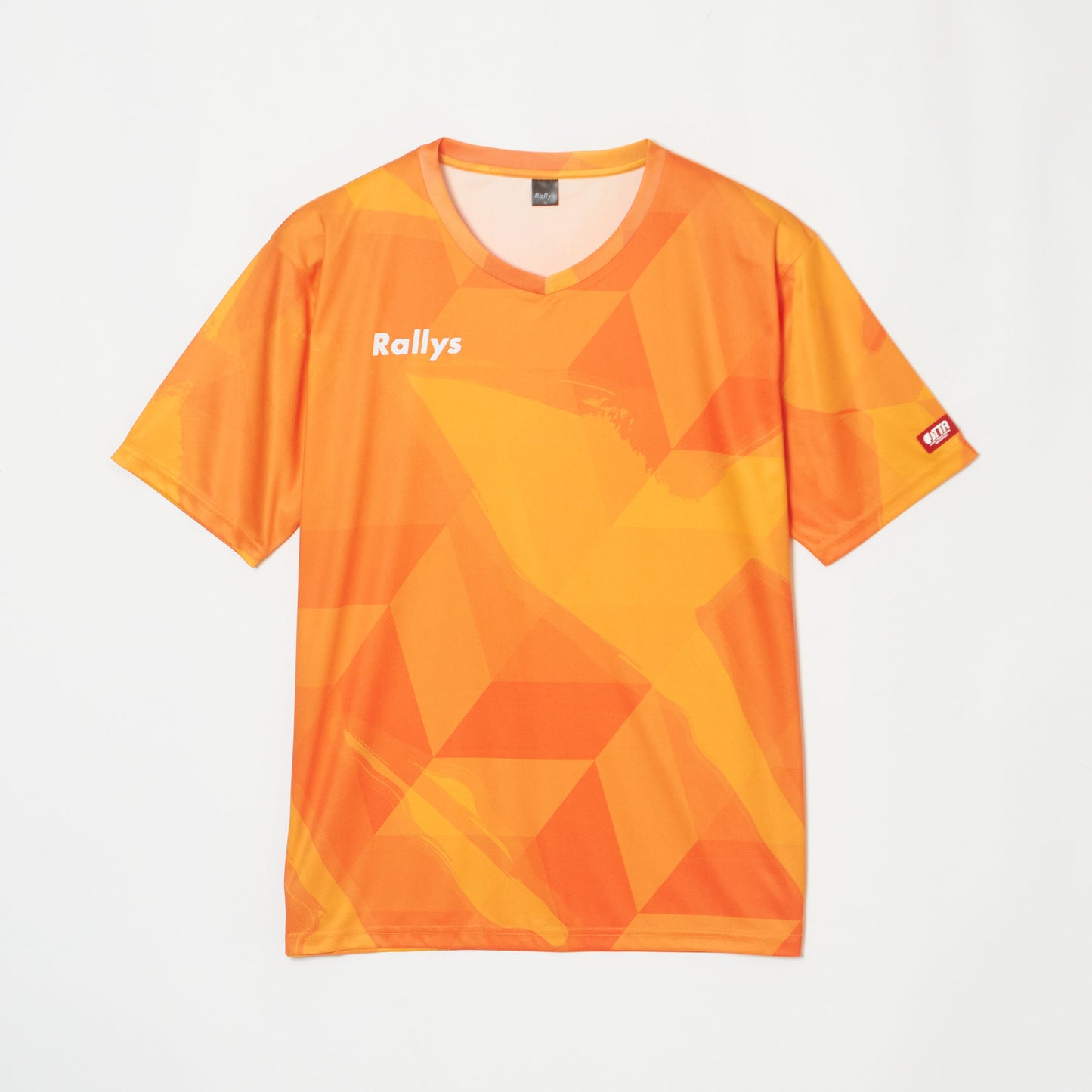 Rallys エーリオシャツ（フレイムオレンジ）｜公式戦で使える卓球ウェア