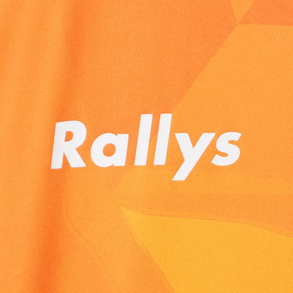 Rallys エーリオシャツ（フレイムオレンジ）｜公式戦で使える卓球ウェア