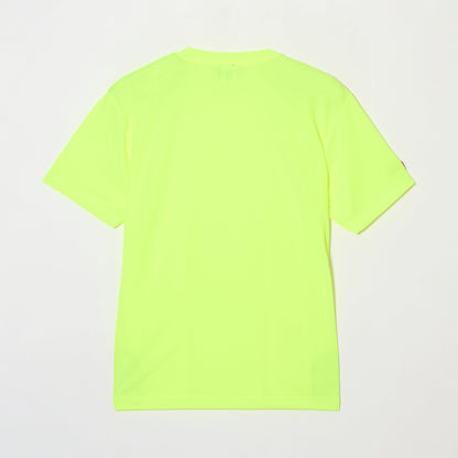 Rallys Tシャツ（ネオンイエロー・ロゴ小）｜公式戦でも使える卓球Tシャツ