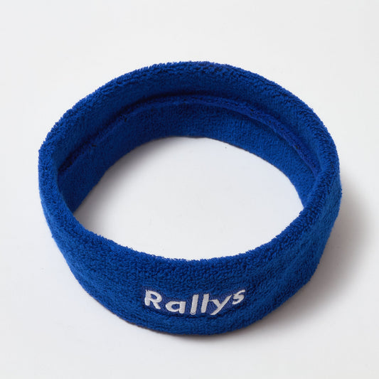Rallys ヘアバンド（青色・太）｜公式戦で使える卓球用ヘアバンド