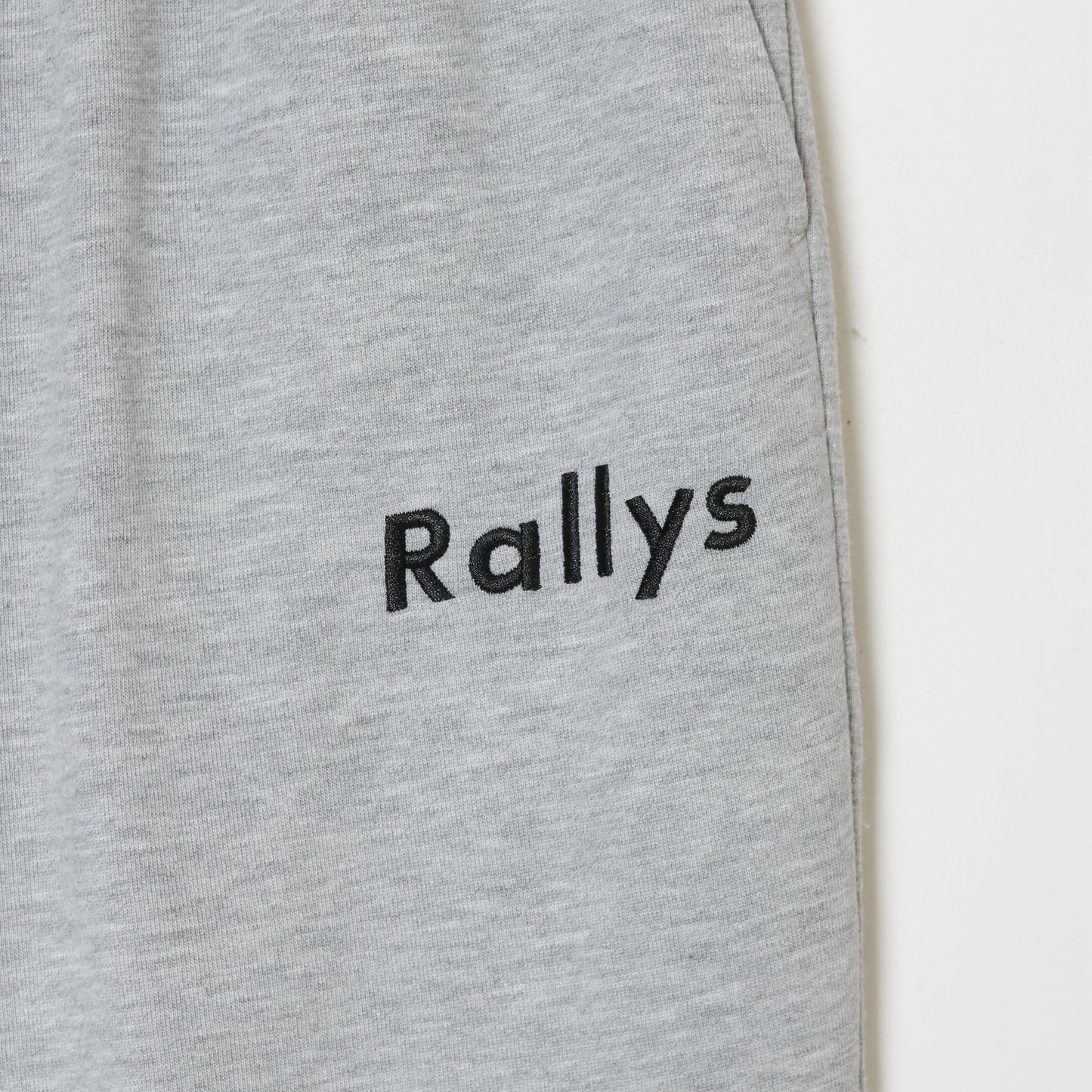 Rallysスウェット（パンツ・ライトグレー）｜卓球用薄手スウェット