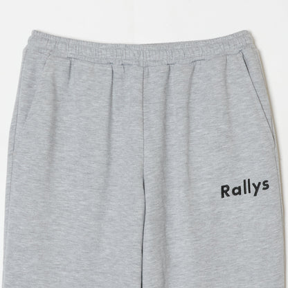 Rallysスウェット（パンツ・ライトグレー）｜卓球用薄手スウェット