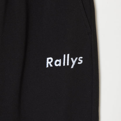 Rallysスウェット（パンツ・ブラック）｜卓球用薄手スウェット