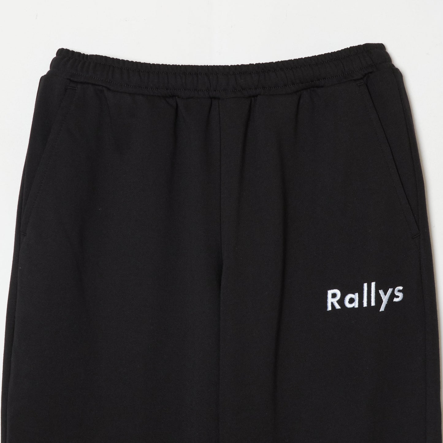 Rallysスウェット（パンツ・ブラック）｜卓球用薄手スウェット