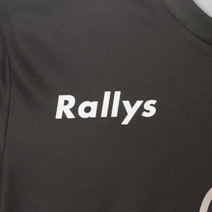 Rallysツールフウェア（プレミアムブラック）｜トップス｜公式戦で使える卓球ウェア｜小林りんごデザイン監修