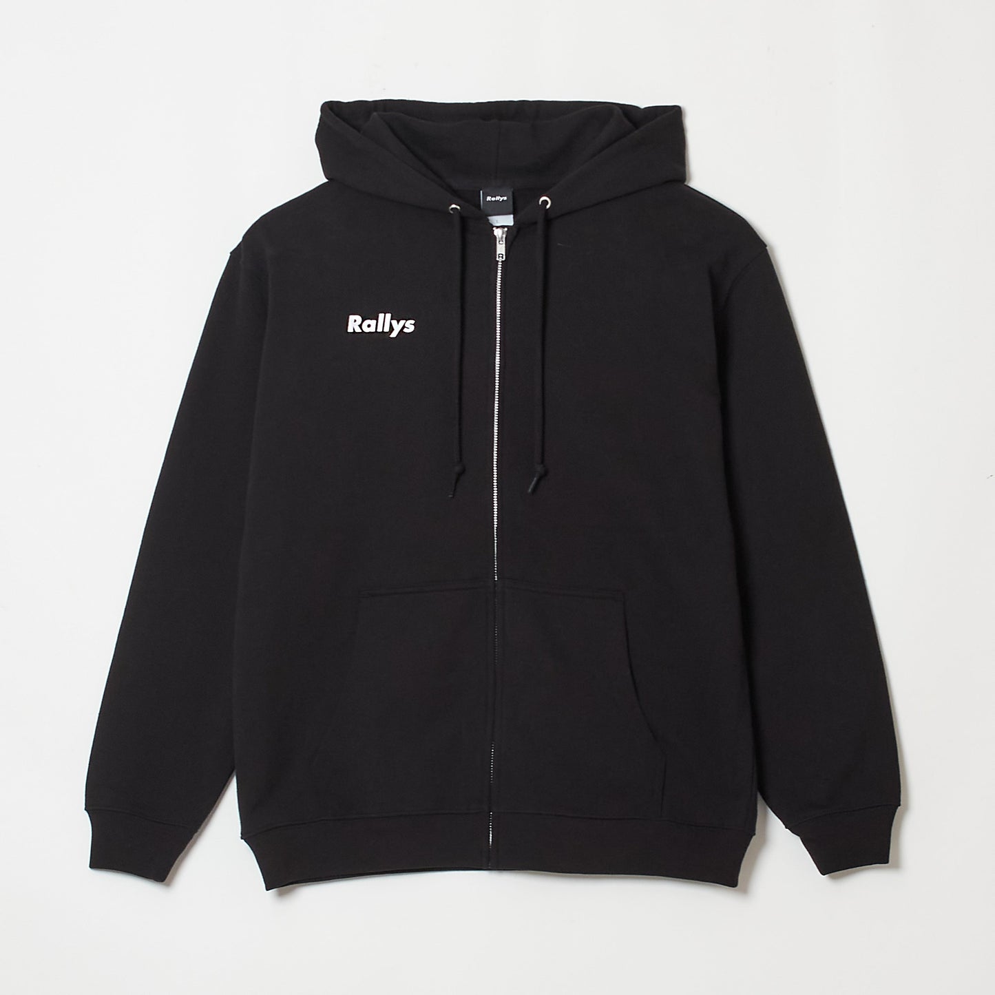 Rallysフルジップパーカー（ブラック）