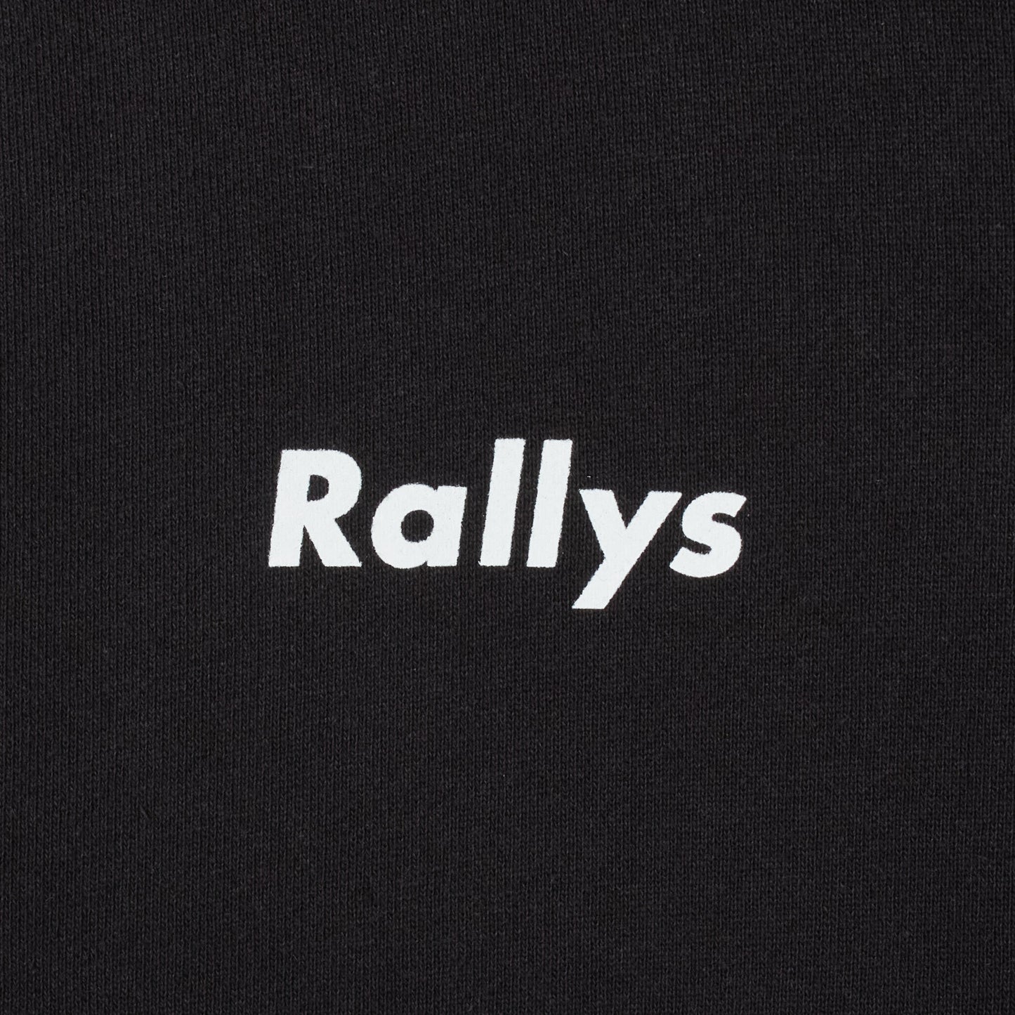 Rallysフルジップパーカー（ブラック）