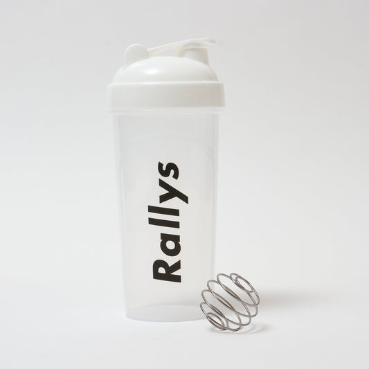 Rallysシェーカーボトル（ホワイト）