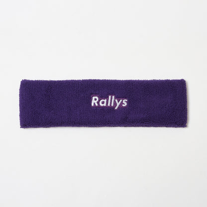 Rallys ヘアバンド（紫色・太）