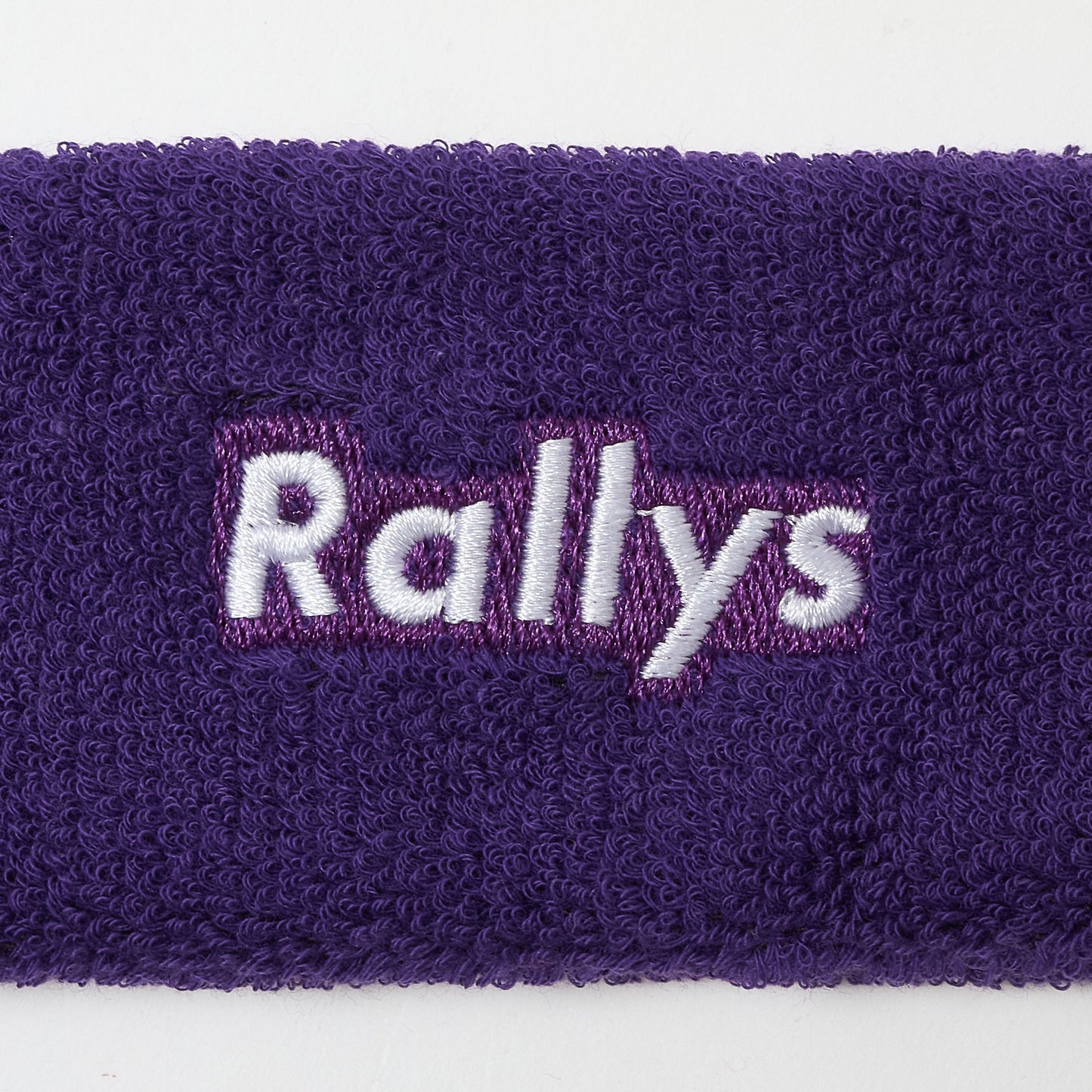 Rallys ヘアバンド（紫色・太）