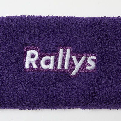 Rallys ヘアバンド（紫色・太）