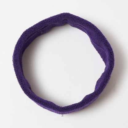 Rallys ヘアバンド（紫色・太）