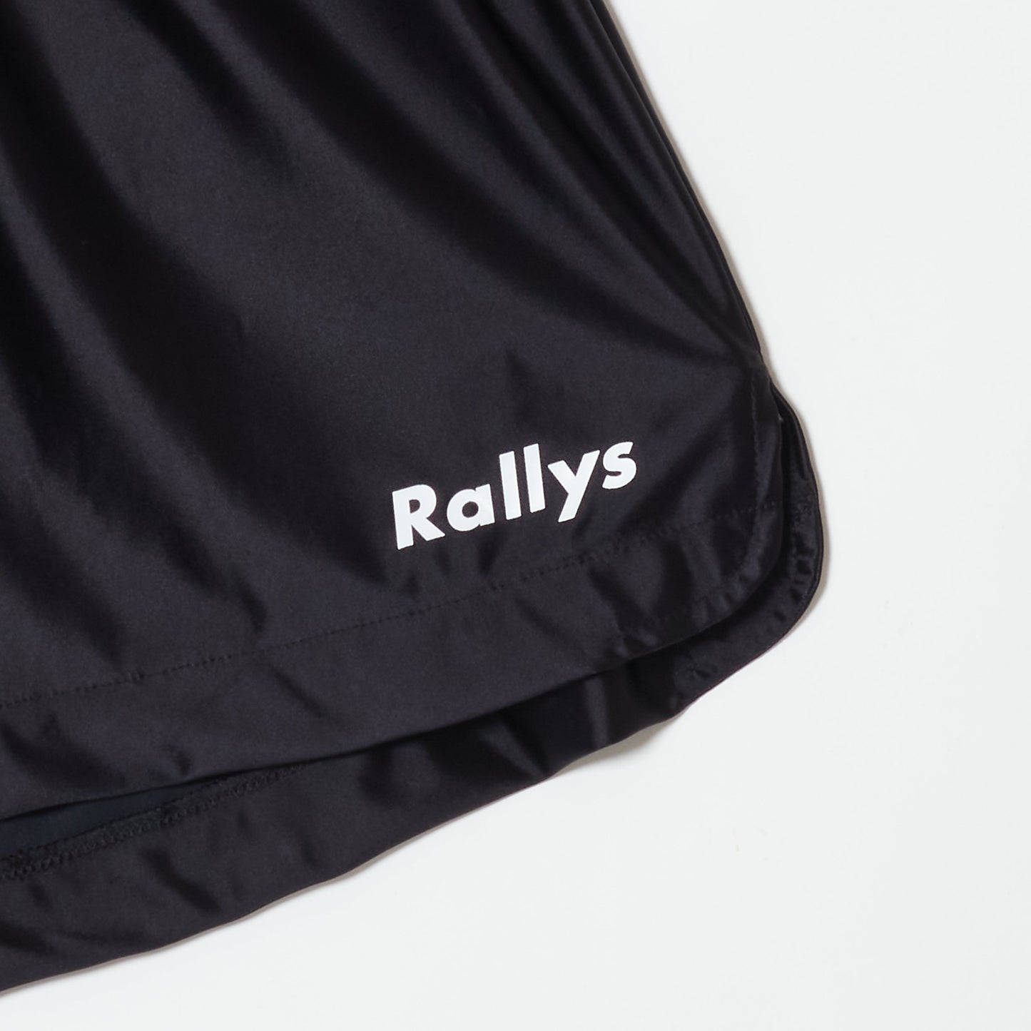 Rallys ショーツ（サテンブラック）