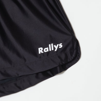Rallys ショーツ（サテンブラック）