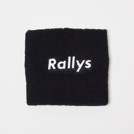 Rallys リストバンド（黒色）｜公式戦で使える卓球用リストバンド