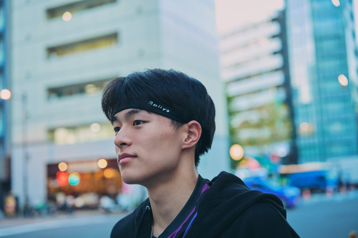 RallysヘアバンドMAX（ブラック）