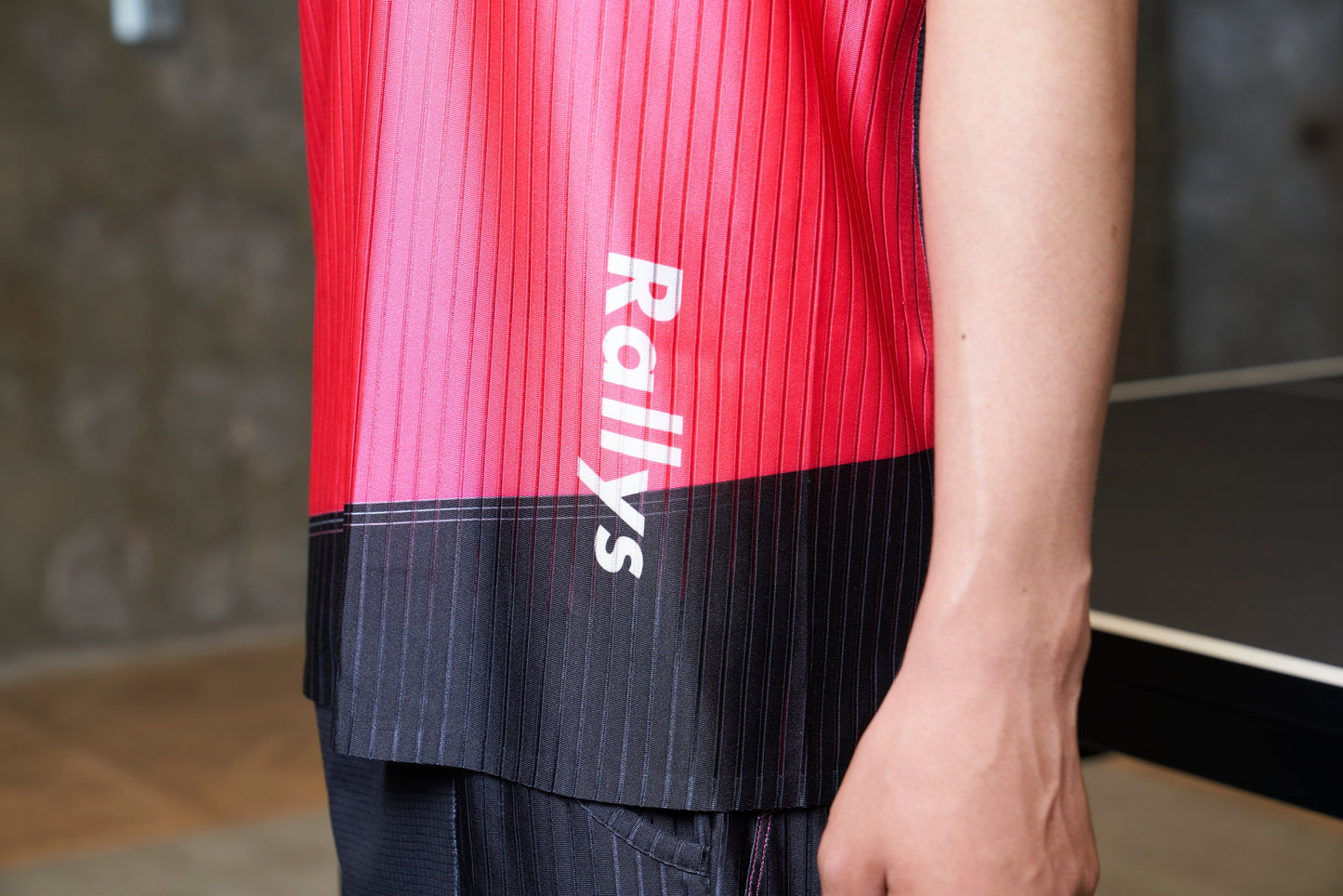 【インナー付き】Rallys × Pandaniユニフォーム（ピンク）｜トップス