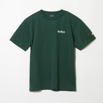 Rallys Tシャツ（アイビーグリーン・ロゴ小）｜公式戦でも使える卓球Tシャツ