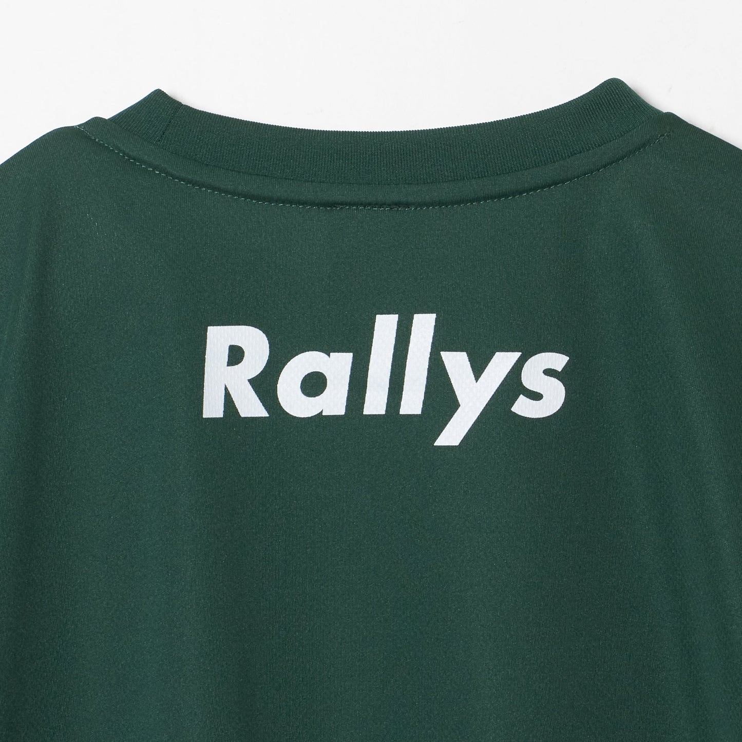 Rallys Tシャツ（アイビーグリーン・ロゴ小）｜公式戦でも使える卓球Tシャツ