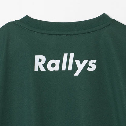 Rallys Tシャツ（アイビーグリーン・ロゴ小）｜公式戦でも使える卓球Tシャツ