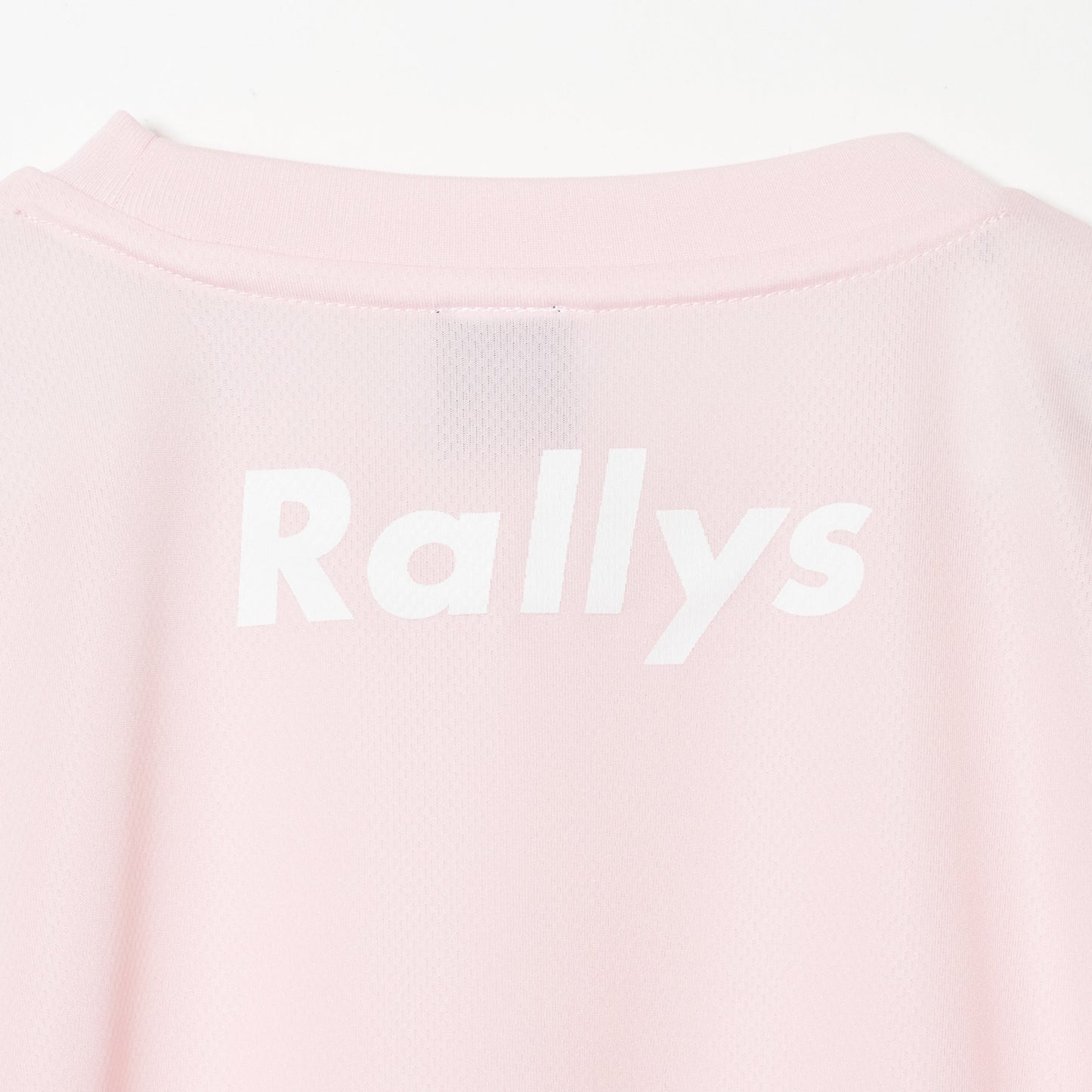 Rallys Tシャツ（ピンク・ロゴ小）｜公式戦でも使える卓球Tシャツ
