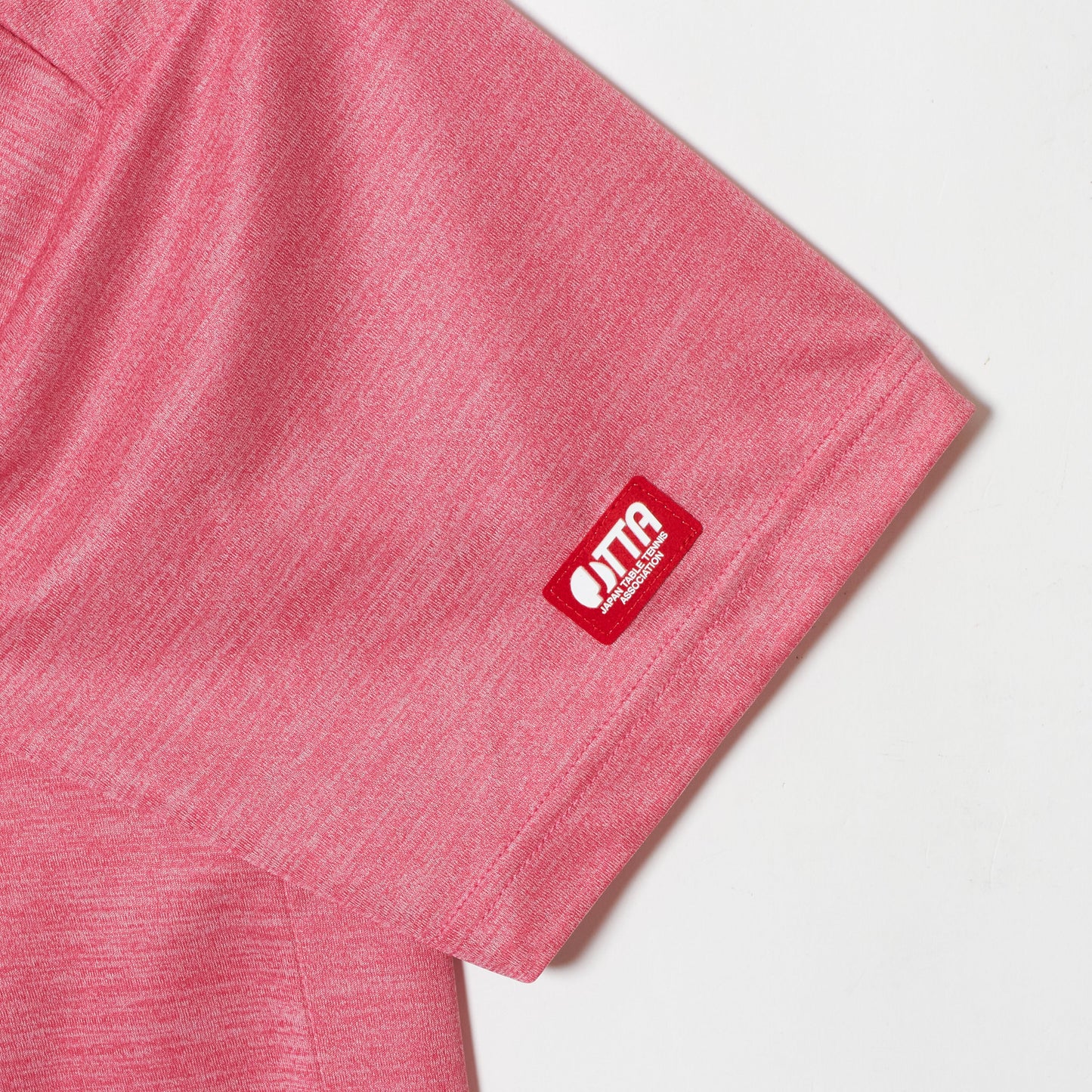 Rallys Tシャツ（ヘザーピンク・ロゴ小）｜公式戦でも使える卓球Tシャツ