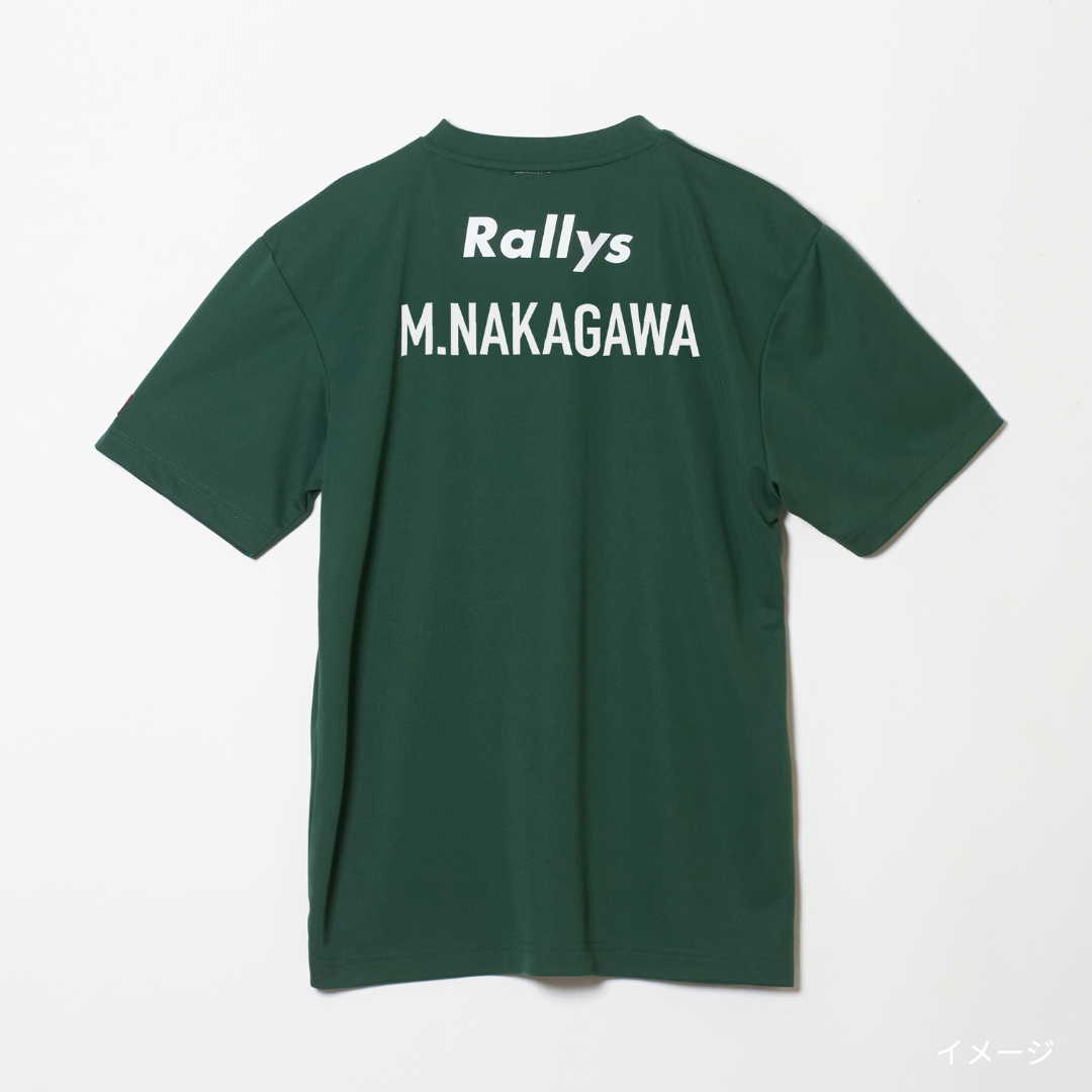 【背ネーム入り】Rallys Tシャツ（通常カラー）