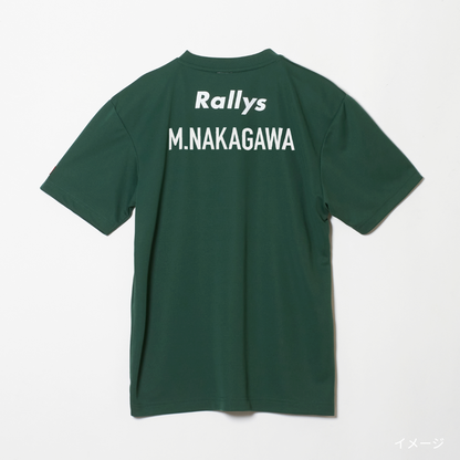 【背ネーム入り】Rallys Tシャツ（通常カラー）