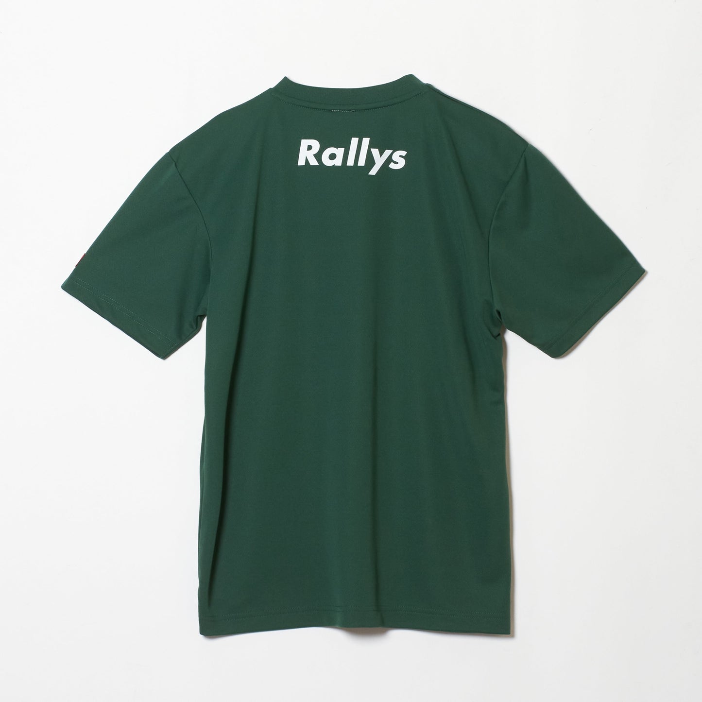 Rallys Tシャツ（アイビーグリーン・ロゴ大）｜公式戦でも使える卓球Tシャツ