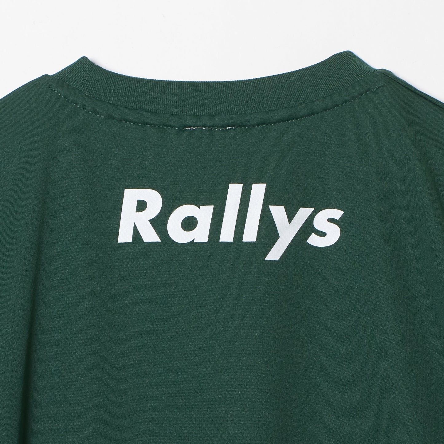 Rallys Tシャツ（アイビーグリーン・ロゴ大）｜公式戦でも使える卓球Tシャツ
