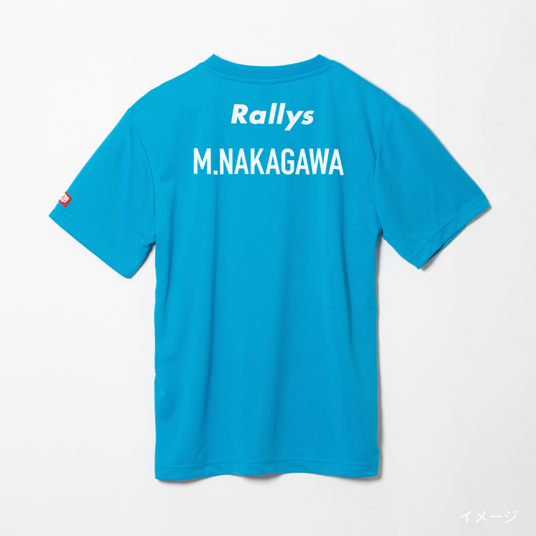 【背ネーム入り】Rallys Tシャツ（通常カラー）