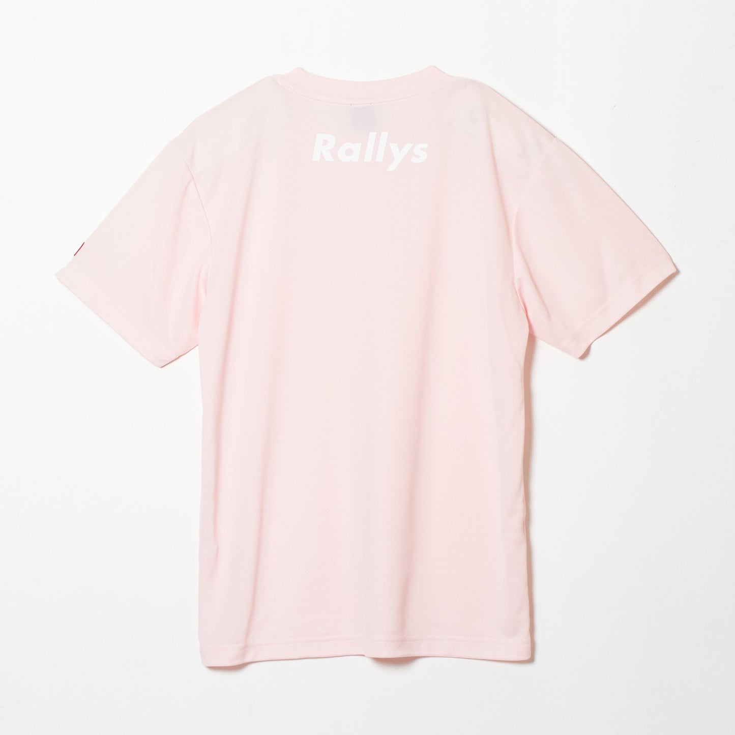 Rallys Tシャツ（ピンク・ロゴ大）｜公式戦でも使える卓球Tシャツ