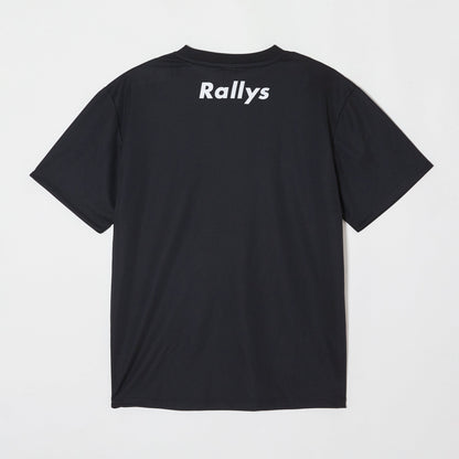 『やっぱり時代はバックD』Tシャツ（黒色）｜心が熱くなる卓球練習着